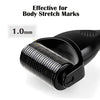 Derma Roller For Body Hair Beard growth, 2 Packs Microneedle Roller Kit for Men Women Home Use